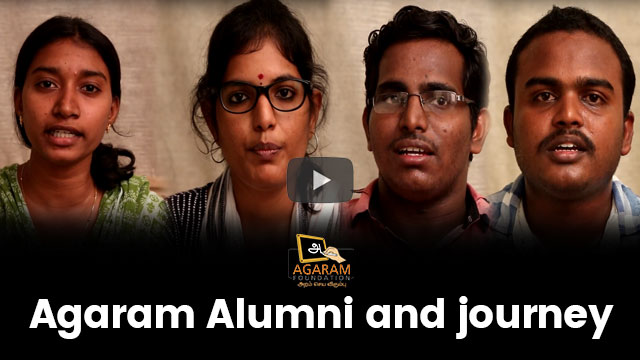Agaram Alumni and journey